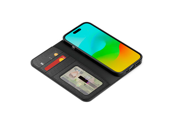 Urban Wallet iPhone 15 Plus Noir