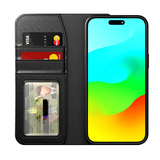 Urban Wallet iPhone 15 Plus Noir