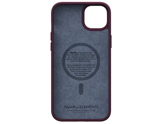 Eldur MagSafe iPhone 14 Plus Aubergine