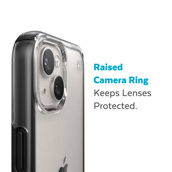 Presidio Perfect Clear Geo iPhone 14 Plus/15 Plus Noir