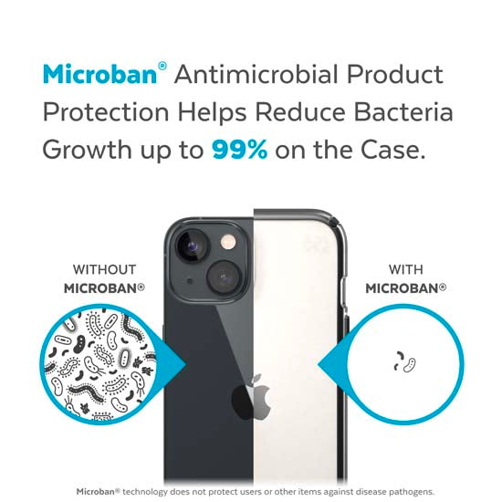 Presidio Perfect Clear Geo iPhone 14 Plus/15 Plus Noir