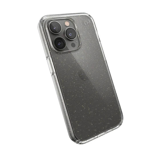 Presidio Perfect-Clear iPhone 14 Pro Gold Glitter