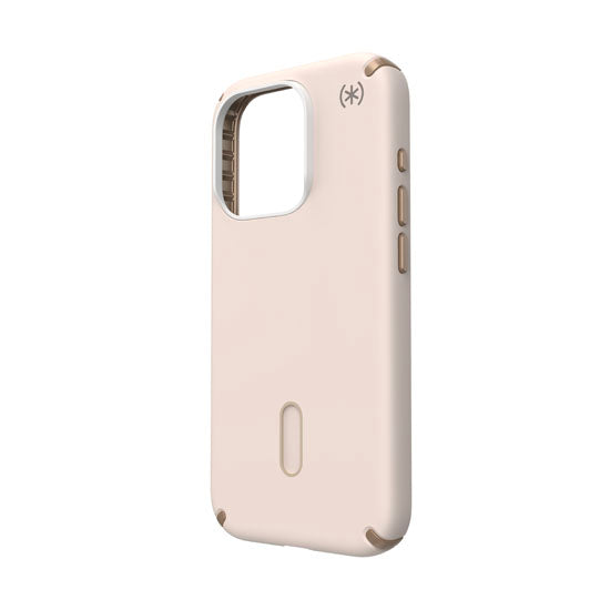 Presidio2 Pro Click-Lock iPhone 15 Pro Beige/Gold