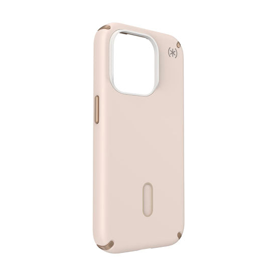 Presidio2 Pro Click-Lock iPhone 15 Pro Beige/Gold