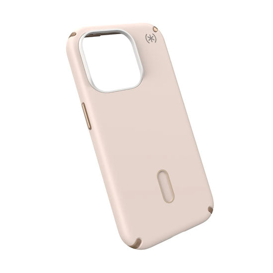 Presidio2 Pro Click-Lock iPhone 15 Pro Beige/Gold