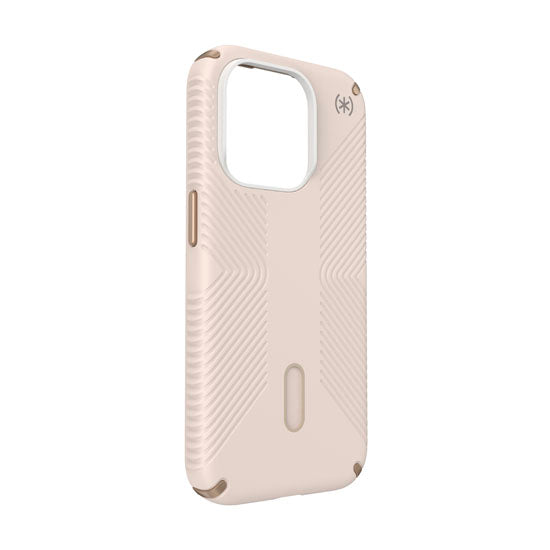 Presidio2 Grip Click-Lock iPhone 15 Pro Beige/Gold