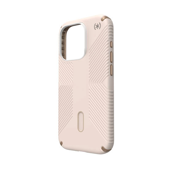Presidio2 Grip Click-Lock iPhone 15 Pro Beige/Gold