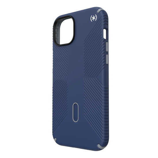 Presidio2 Grip Click-Lock iPhone 15 Plus/14 Plus Bleu/Gris