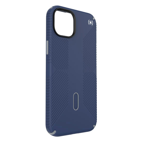 Presidio2 Grip Click-Lock iPhone 15 Plus/14 Plus Bleu/Gris