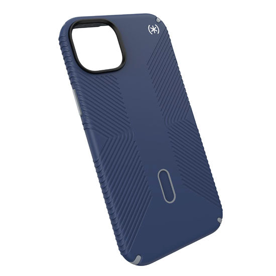 Presidio2 Grip Click-Lock iPhone 15 Plus/14 Plus Bleu/Gris