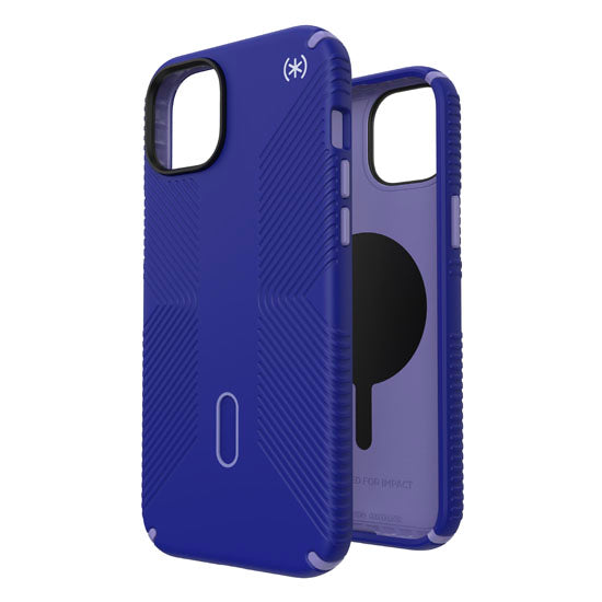 Presidio2 Grip Click-Lock iPhone 15 Plus/14 Plus Future Blue/Violet