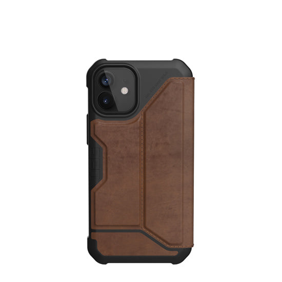 Metropolis iPhone 12 Mini Cuir Marron