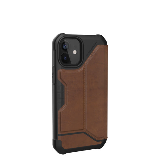 Metropolis iPhone 12 Mini Cuir Marron