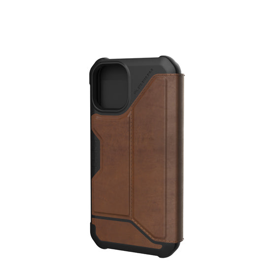 Metropolis iPhone 12 Mini Cuir Marron