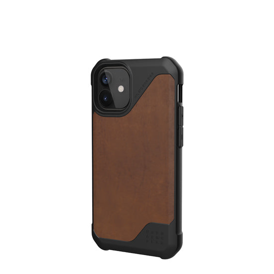 Metropolis LT iPhone 12 Mini Cuir Marron