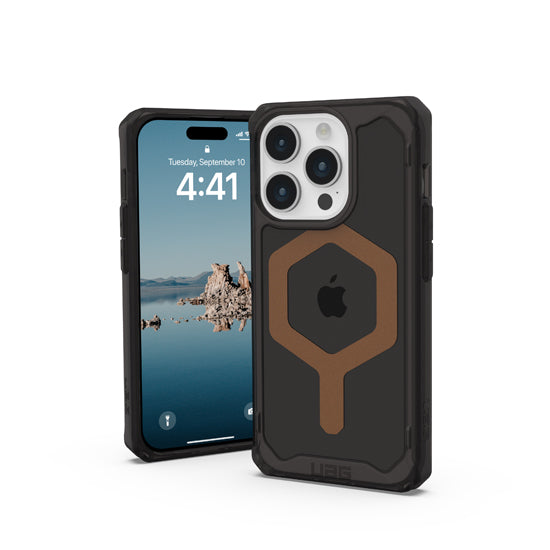 Plyo Magsafe iPhone 15 Pro Noir/Bronze