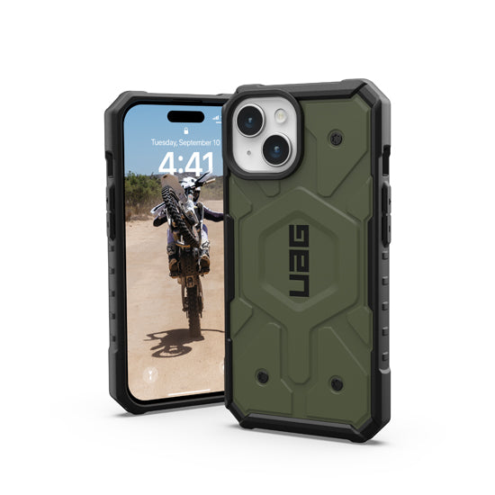 Pathfinder Magsafe iPhone 15 Plus Olive