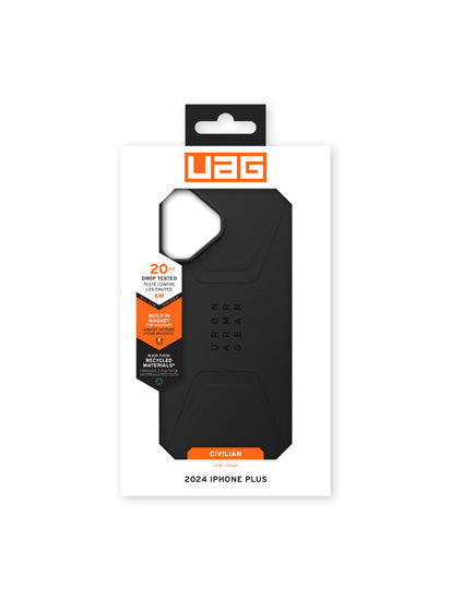 Civilian MagSafe iPhone 16 Plus Noir