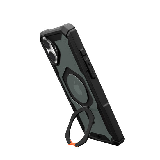 Plasma XTE MagSafe iPhone 16 Plus Noir/Orange