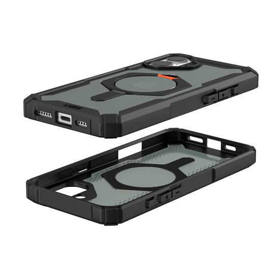 Plasma XTE MagSafe iPhone 16 Plus Noir/Orange