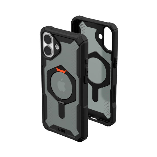 Plasma XTE MagSafe iPhone 16 Plus Noir/Orange