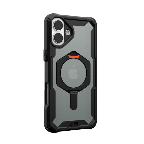 Plasma XTE MagSafe iPhone 16 Plus Noir/Orange